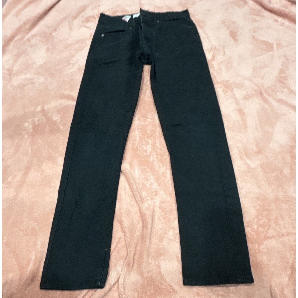 Topman Men's Skinny Fit Black Dark Wash Denim Jeans W30 L32